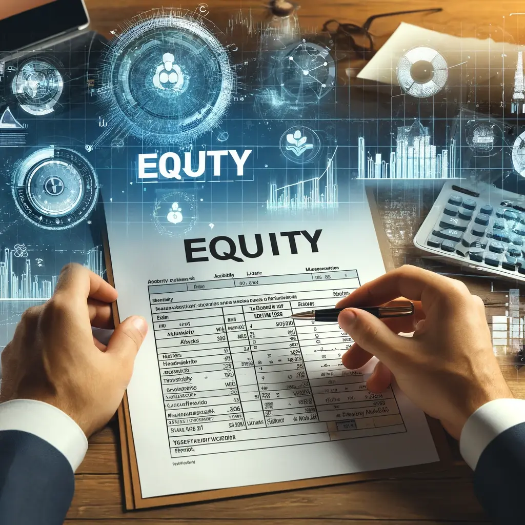 An image that shows the meaning of equity